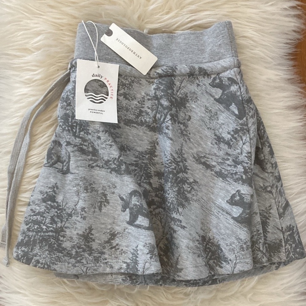 Anthropologie Forest Bear Skort NWT - Picture 11 of 13